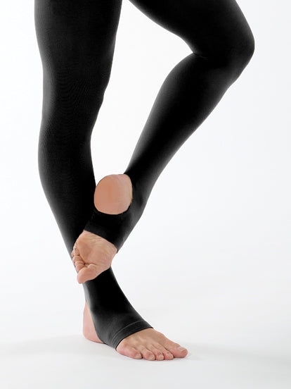 Are stirrups with ballet flats the worst possible dancewear sin? I could  try to fit back into my bloch convertibles, but it's a little tight now  that I've put on weight, and